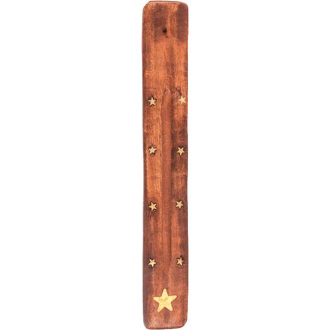Porte encens en bois motif Étoile (1/2)
