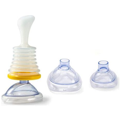 Kit de masque de remplacement, Accessoires pour équipements Anti-étouffement, comprend 4 masques de remplacement, convient aux adultes et aux enfants. (1/3)
