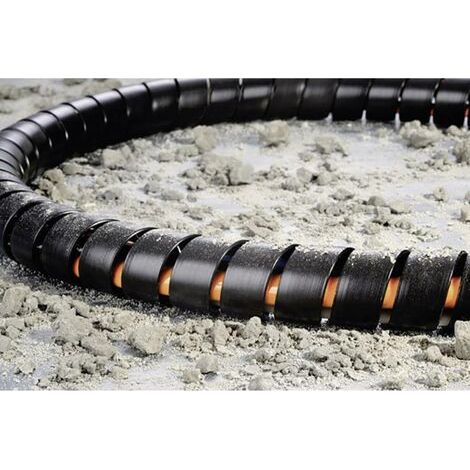 HellermannTyton 162-20350 SPF35-PP-BK Gaine spirale noir 1 m (1/2)