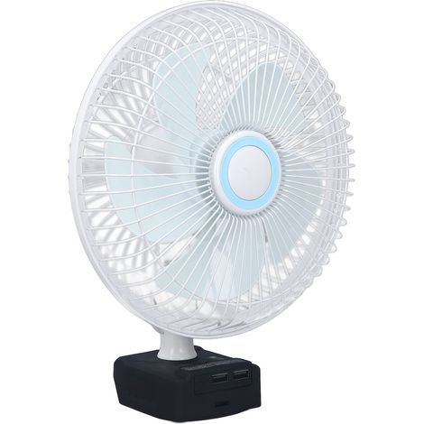 30-W-Akku-Mini-Tischventilator mit 5 Flügeln und bürstenlosem Motor für Makita 18-V-Akkus BL1830, BL1840, BL1850 und BL1860 (1/5)