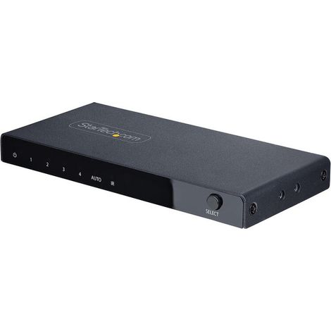StarTech.com Switch Conmutador HDMI de 4 Puertos de 8K a 60Hz - Switch Selector HDMI 2.1 de 4K a 120Hz HDR10+ UHD - 4 Puertos de (1/4)