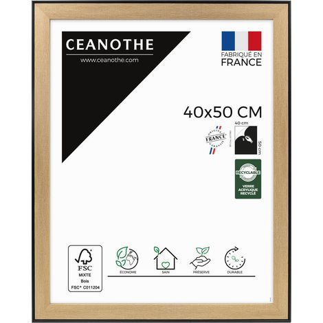 Cadre photo Loft noir 40x50 cm (1/5)