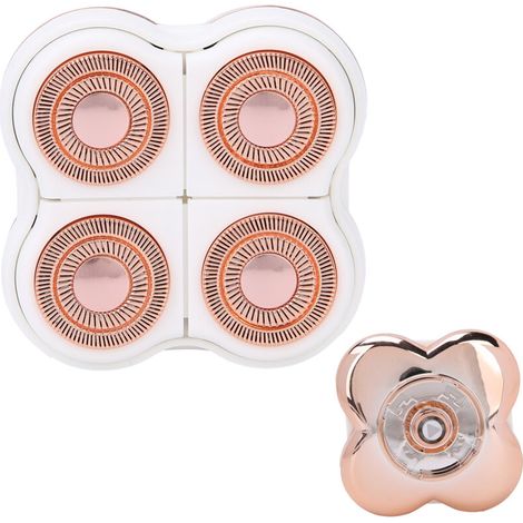 Tête de remplacement pour rasoir électrique épilateur, rechargeable sans fil (1/5)