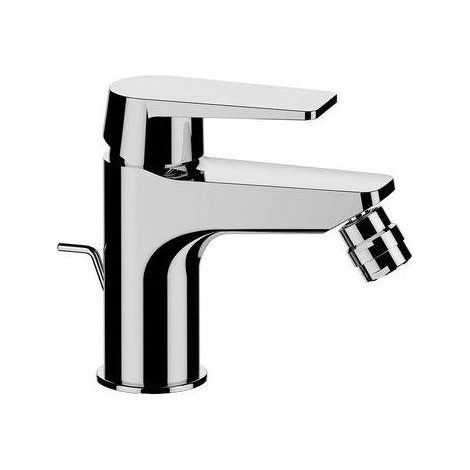 Miscelatore monocomando bidet con scarico, attacco piletta G 1 1/4.  Cartuccia diametro 35 mm.(DianFlex) Misura: Cromo