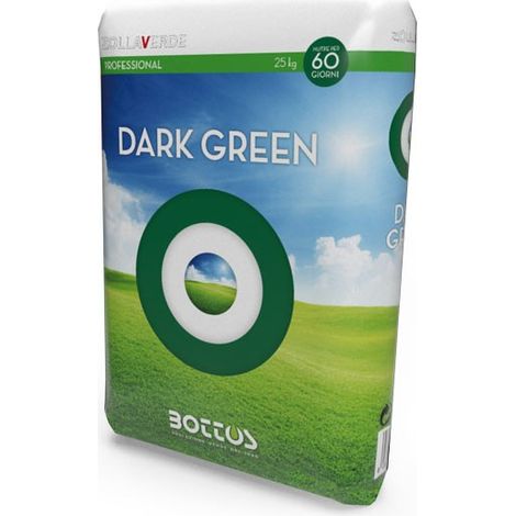 Bottos DARK GREEN 11-0-0 +3MgO+4,5Fe Concime prato RINVERDENTE ANTIMUSCHIO 25 KG (1/3)