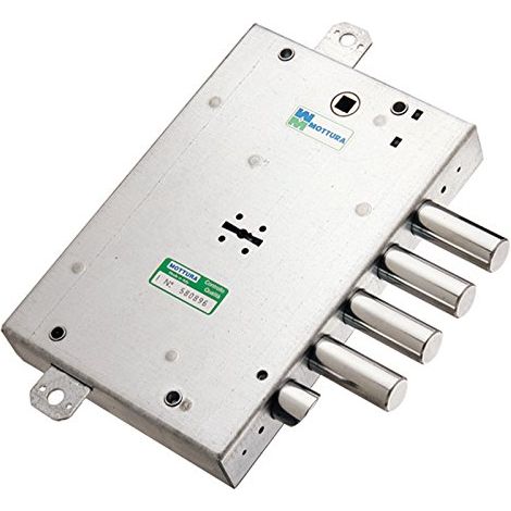 Serratura Metallo Applicare 52175 Mottura Dm M4 Tripl con Scr Ip.mm 28 E.mm