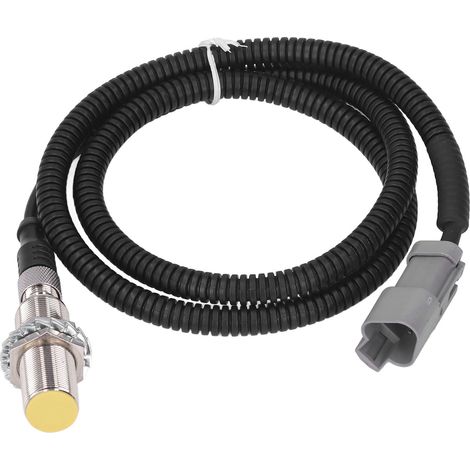 Jeffergarden Näherungsschalter Schaufel 6-24V, Ersatz für Näherungsschalter 701-80312 Sensordetektor 701-80312 Ersatz für 3CX 4CX 520 526