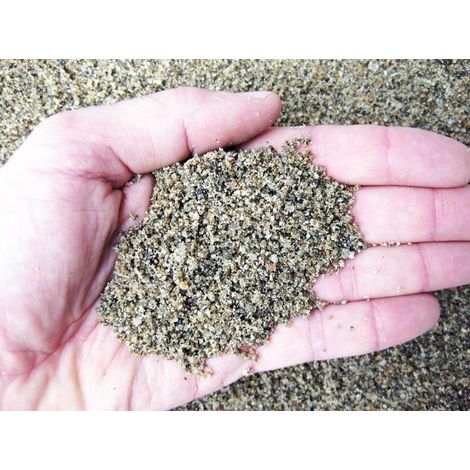 Sabbia silicea, quarzite Geosism 0,5/3 mm (10 kg)
