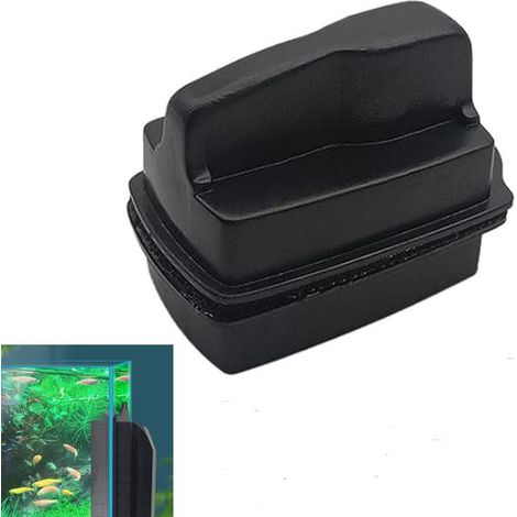 unidad – Cepillo de limpieza magnético súper resistente – Cepillo magnético para peceras de cristal – Raspador de algas flotante – Cepillo de limpieza para peceras – Cepillo de limpieza de cristal de  (1/4)
