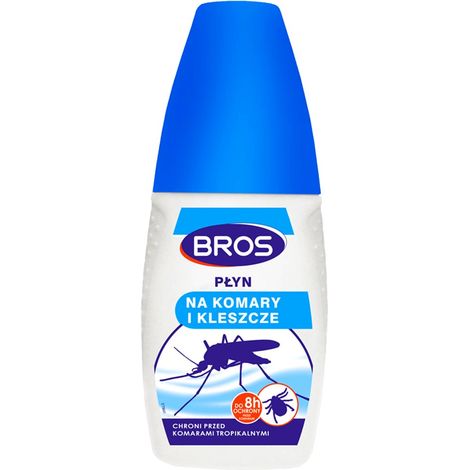 Repelente de mosquitos y garrapatas Bros 50 ml - DEET 15%, protección contra picaduras