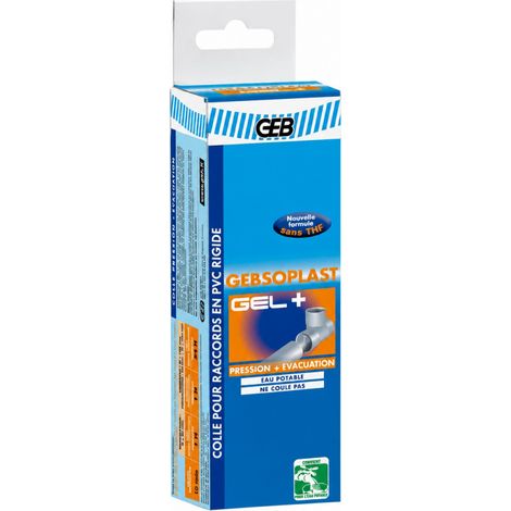 Geb Gel Plus collante PVC rigido trasparente 125 ml
