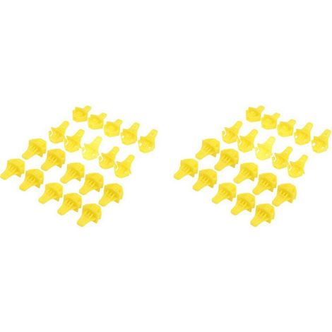 Set di 40 clip per strisce decorative paraurti Auto-Fix per CR-V 91578-T0A-003