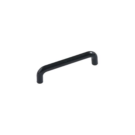 Ouvre&Déco – Poignée de meuble en plastique noir 96 mm – Diamètre 10 mm – Design moderne pour portes et tiroirs – Largeur 105 mm – Épaisseur 32 mm