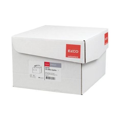 Elco Premium Optifix C5 229 x 162-36mm, Blanc, 90 x 45 mm, 80 g-m², C5 (162 x 229mm), 162 mm, 22,9 cm (1/2)