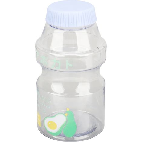 Bouteille d'eau cartoon innovante sans BPA réutilisable transparente jus pour sport extérieur voyage 16oz/480ml (1/5)