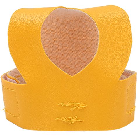 Harnais pour oiseaux en cuir artificiel avec laisse, harnais-gilet avec corde et poignée pour perroquets, perruches et calopsittes (taille S). (1/5)