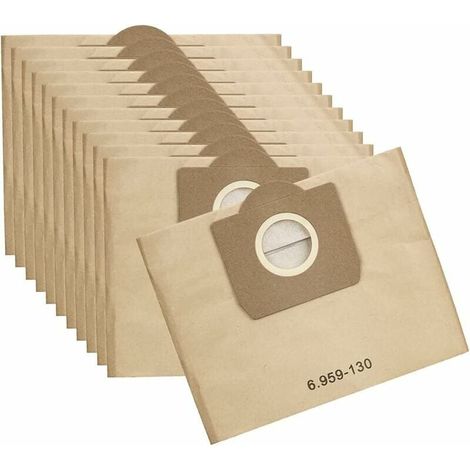 Kärcher 6.959-130.0 Staubsaugerbeutel Papierbeutelfilter für WD 3 MV 3er Pack 12 (1/4)