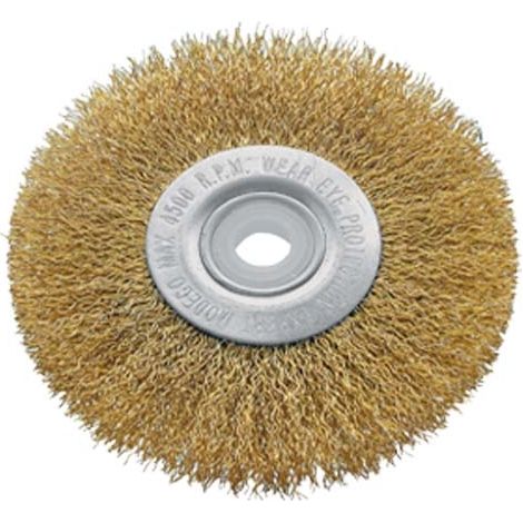 Disque brosse fil modeco mn-69-142 115 mm laiton (1/2)