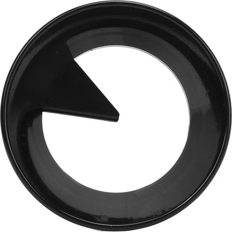 Distributeur de café Moka, entonnoir doseur anti-éclaboussures, anneau doseur pour cafetière Moka à simple et double valve, noir, pour trois modèles de 150 ml (1/5)