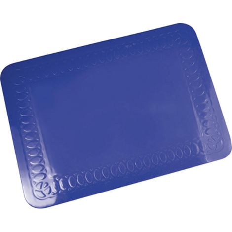 Tapis rectangulaire antidérapant en caoutchouc de silicone Tenura 25,5x18,5 cm Aidapt VM985b
