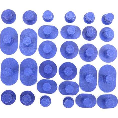 30 ventouses de tirage pour réparation carrosserie sans peinture, kit 30 pièces pour voiture, SUV, camion (1/5)