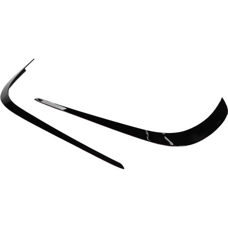 Pare-chocs Avant Spoiler Lèvre Noir Remplacement pour Mercedes-Benz Classe E W212 AMG Line 2013-2015 (1/5)