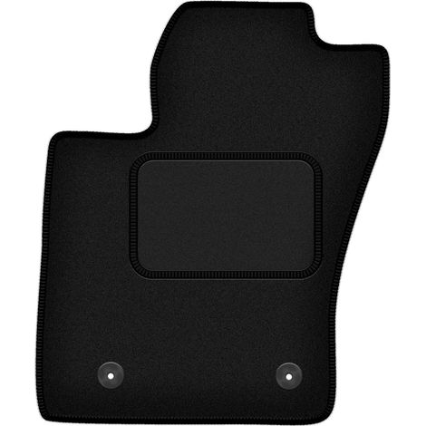 Alfombrilla de conductor negra para: Fiat Tipo II familiar (2015-)