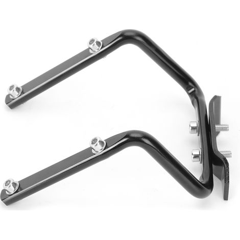 Porte-bidon double pour l'arrière de selle de vélo adaptateur convertisseur tige de selle noir (1/5)