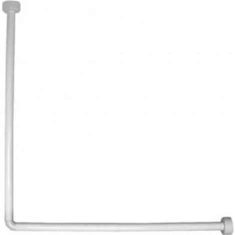 Asta Telaio per tenda doccia 80 x 80 cm supporto per asta bastone tenda bagno
