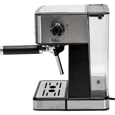 Machine à Espresso Aigostar 1400W 20 Bars – Semi-Automatique, Réservoir 1.7L, Préparation Café Riche et Crémeux pour Maison (1/2)