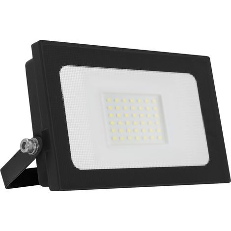Proyector led aluminio negro matel 12/24v 30w (1/2)
