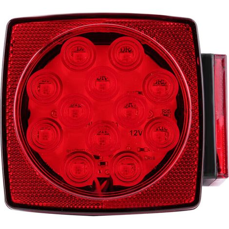 Kit de feux arrière carrés submersibles LED 12V, frein d'arrêt de remorque, bateau marin,de DEBUNS (1/5)