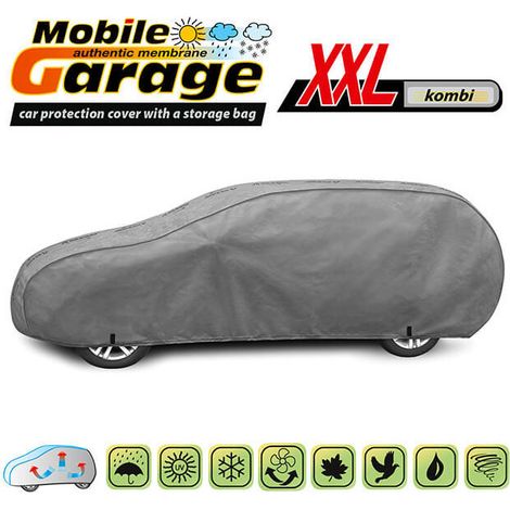 Hochwertige Kegel-Abdeckung für Kombi/Schrägheck, Mobile Garage Serie, Größe XXL 485–505 cm x 127–137 cm