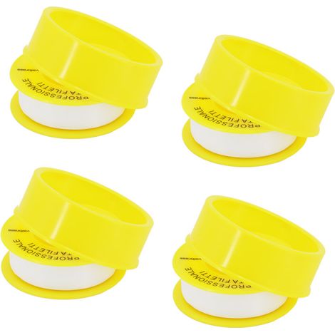 Lot de 4 - Rouleau de Téflon 12 mm x 12 m x 0,1 mm (1/2)