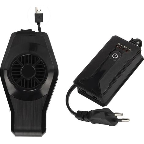 Ventilateur Mural Aquarium – Dissipation Thermique Rapide USB avec Minuterie Prise UE 100-240V (1/5)