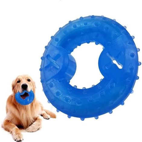 Jouet à Mâcher - MARQUE Inconnue - Modèle Refroidissant - TPR - 120x120x31mm - Pour Chiens Petits (1/4)
