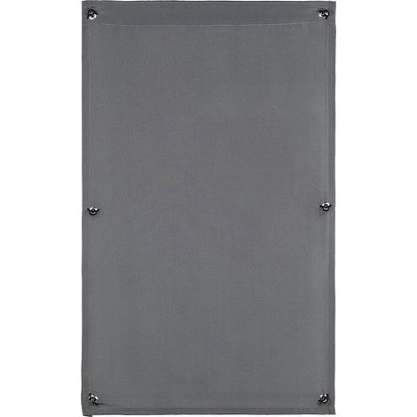 Rideau à ventouses, protection solaire et thermique, puits de lumière, 57x100 cm, portable, gris, polyester, 57x100 cm (1/5)