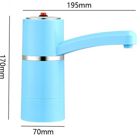 Elektrische Wasserflaschenpumpe, tragbarer, kabelloser, automatischer Wasserspender für Zuhause und Camping (1/5)