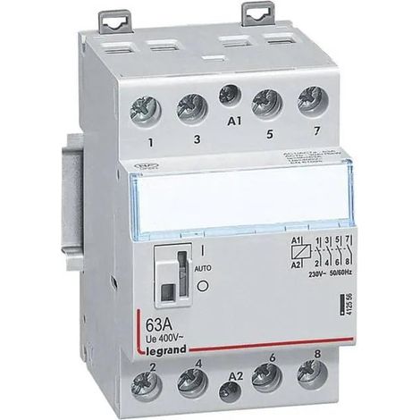 Legrand CX³ Contactor de potencia 4 polos 63 A