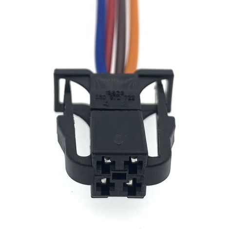 4-pin connector 3B0972732/3B0972722 for Volkswagen and Audi rear lights/heated seats/turn signals - single connector