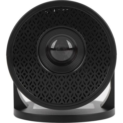 Projecteur portable sans fil haute fidélité 1080p, orientable à 270°, compatible avec les clés TV USB, les ordinateurs portables, les PC et les smartphones Android.