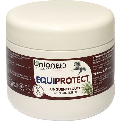 EQUIPROTECT Unguento naturale ricco di estratti vegetali sinergici con proprietà emollienti, lenitive e nutrienti da 250 g