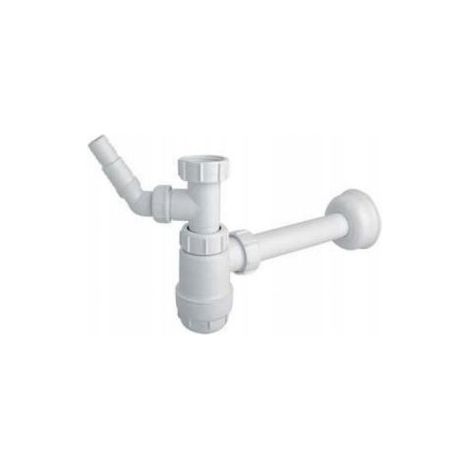 Sifón fregadero McAlpine hc2wm-32 caudal 47 l/min diseño bajo (1/2)