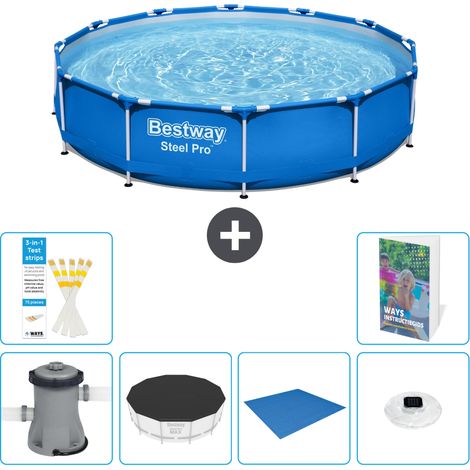 Bestway Bestway Steel Pro Ronde - 366x76 cm - 7-pièces  S248 (1/5)