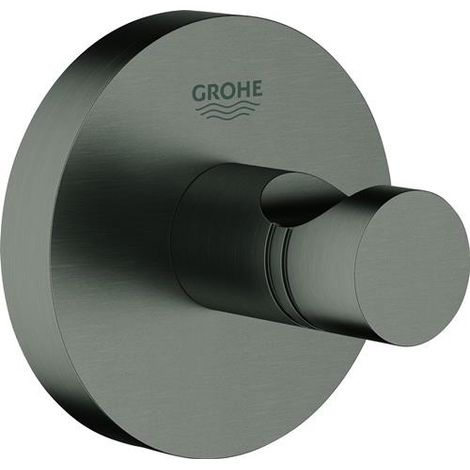 Bademantelhaken Essentials 403641 hard graphite gebürstet