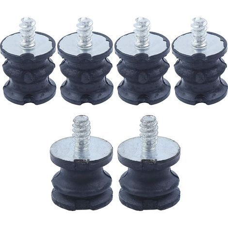 Supporto per cuscinetto isolante da 6 pezzi per Husqvarna 268 272 61 266 Jonsered 625 630 670 (1/4)