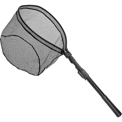 Filet de pêche en caoutchouc - Mécanisme de pliage rapide télescopique à une main - Filet d'observation 113 cm (1/5)
