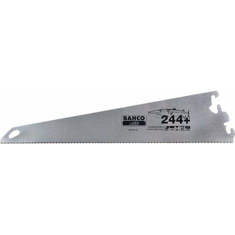 Bahco – Lame de scie à main 550 mm EX244P22 – Denture Hardpoint pour coupe nette – Pour bois dur et matériaux épais – Sciage précis et droit