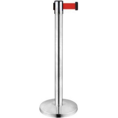 COLONNINA SEGNA PERCORSO CON NASTRO 2 MT H. 92 cm