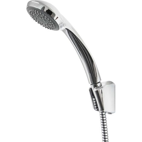 tecuro Wannenset Komfort-70 - mit Handbrause 1-strahlig, Brauseschlauch 125 cm, Wandhalter (1/5)